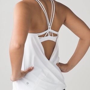 Lulu lemon tank white